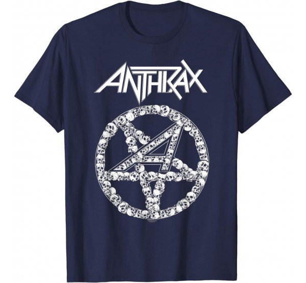 Skull Pentagram Distressed T-Shirt Skull Pentagram Distressed T-Shirt